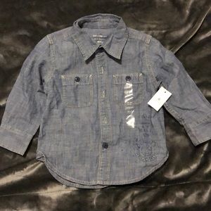 Denim Button Up
